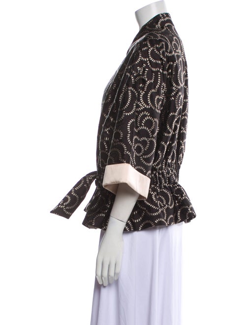 Escada Silk Printed Evening Jacket