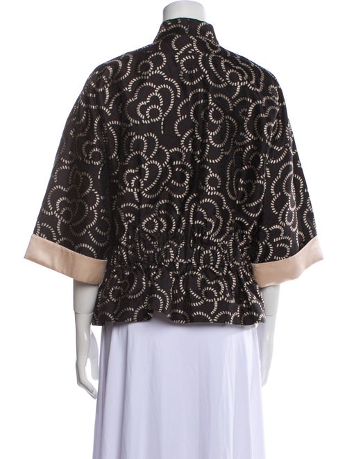 Escada Silk Printed Evening Jacket