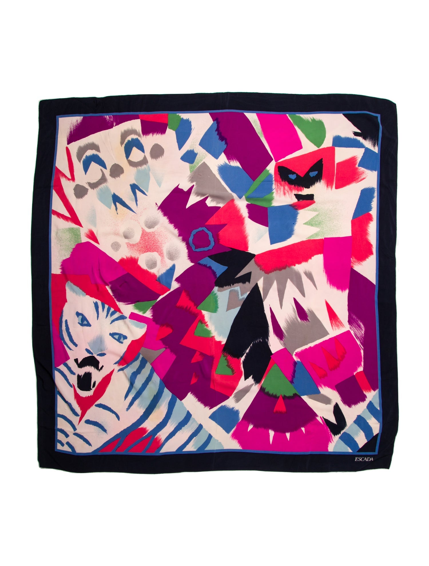 Escada Silk Printed Scarf