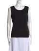 Escada Virgin Wool Scoop Neck Top