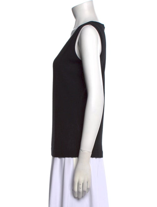 Escada Virgin Wool Scoop Neck Top