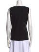 Escada Virgin Wool Scoop Neck Top