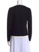 Escada Virgin Wool Colorblock Pattern Sweater