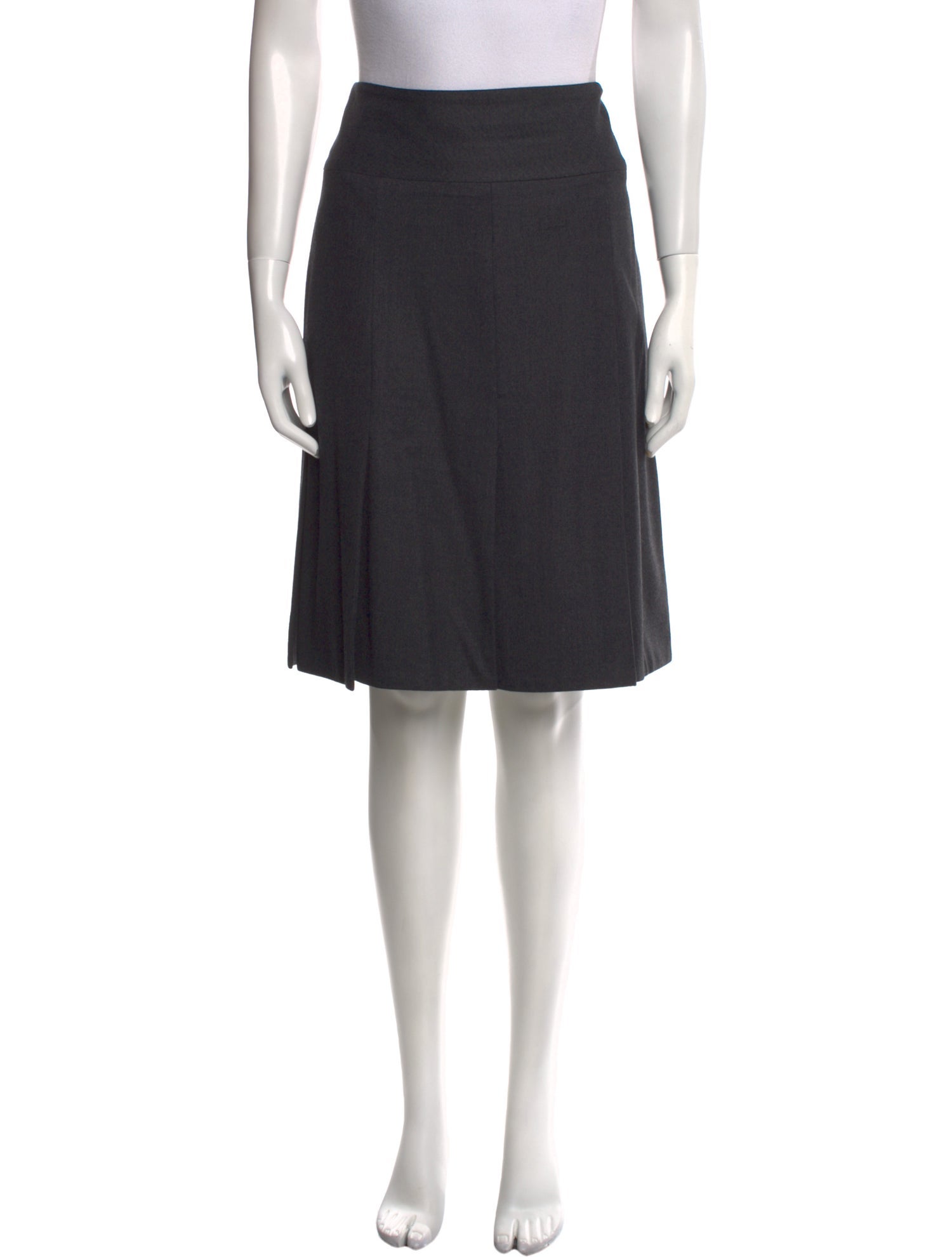 Escada Virgin Wool Knee-Length Skirt