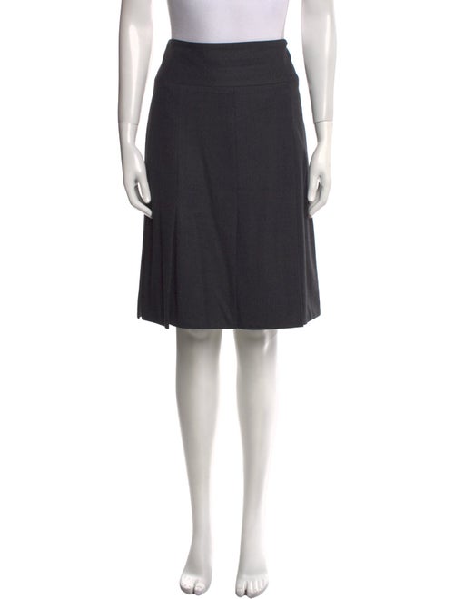 Escada Virgin Wool Knee-Length Skirt