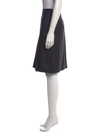 Escada Virgin Wool Knee-Length Skirt