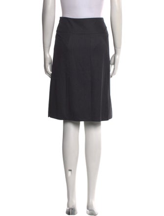 Escada Virgin Wool Knee-Length Skirt