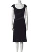 Escada Wool Midi Length Dress