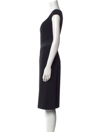 Escada Wool Midi Length Dress