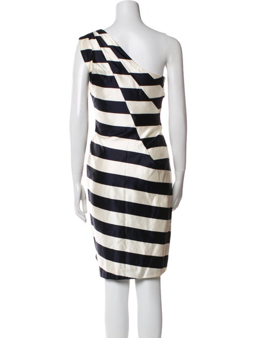 Escada Striped Knee-Length Dress