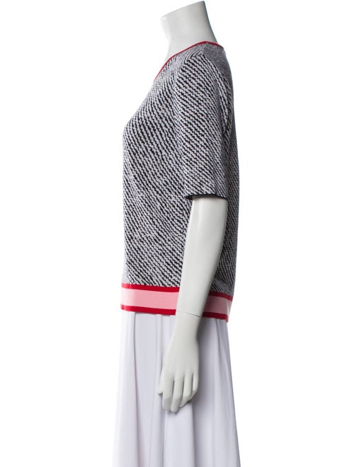 Escada Virgin Wool Striped Top