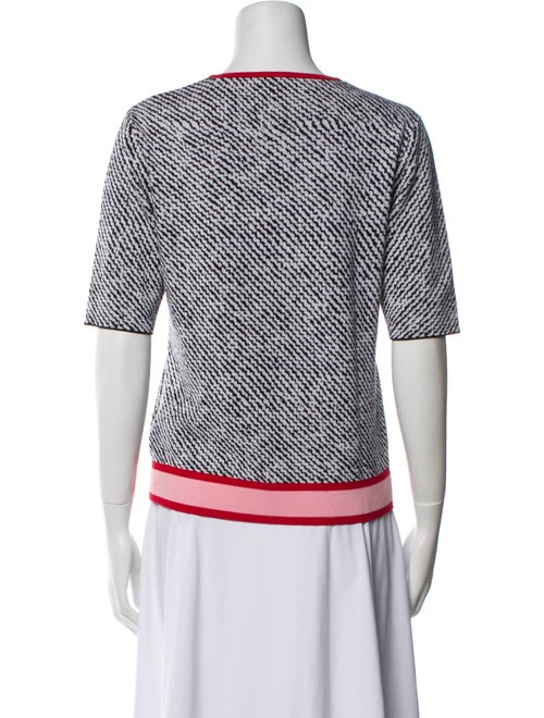 Escada Virgin Wool Striped Top