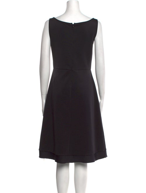 Escada Scoop Neck Knee-Length Dress