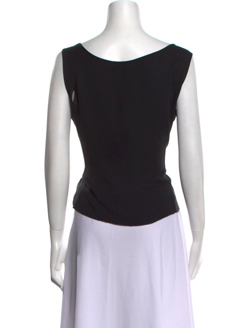 Escada Silk Scoop Neck Top