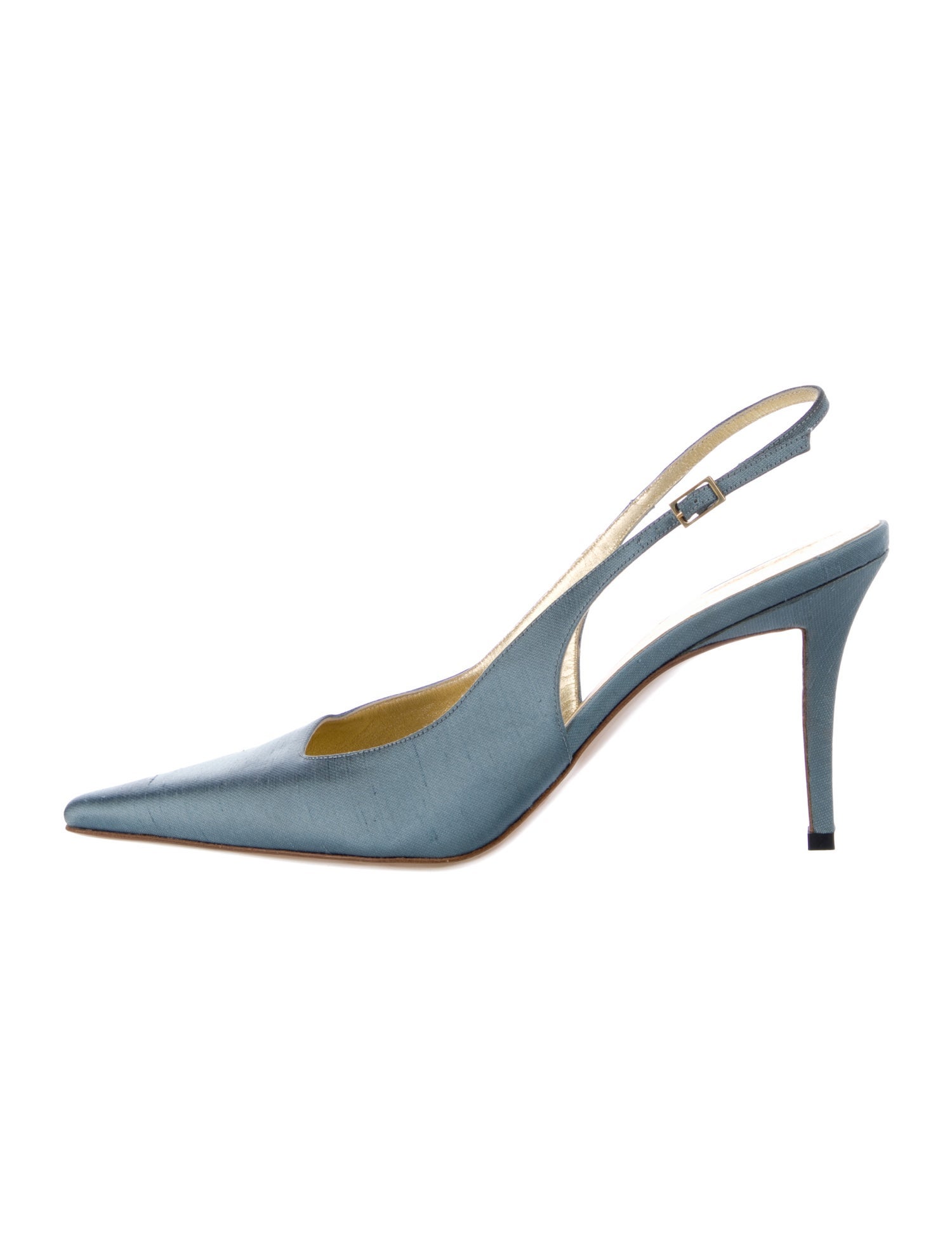 Escada Satin Slingback Pumps