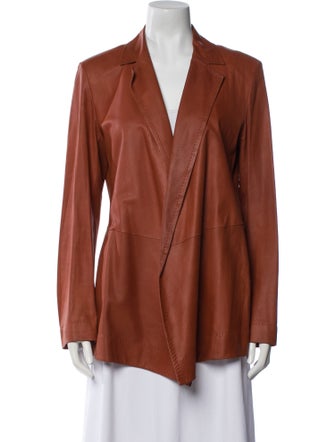 Escada Goat Leather Blazer