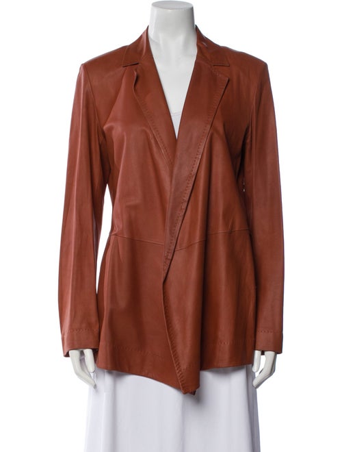 Escada Goat Leather Blazer