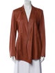 Escada Goat Leather Blazer