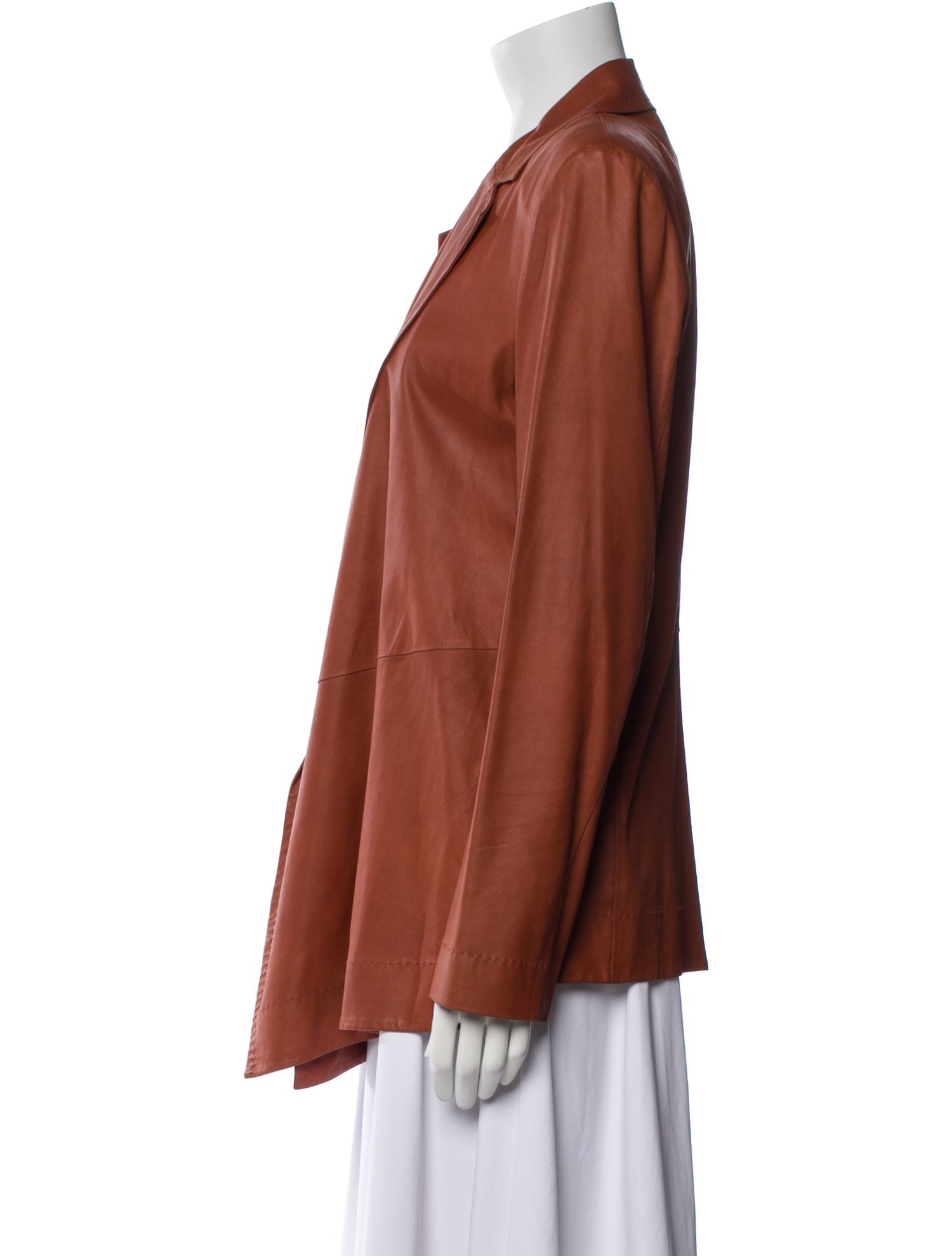 Escada Goat Leather Blazer