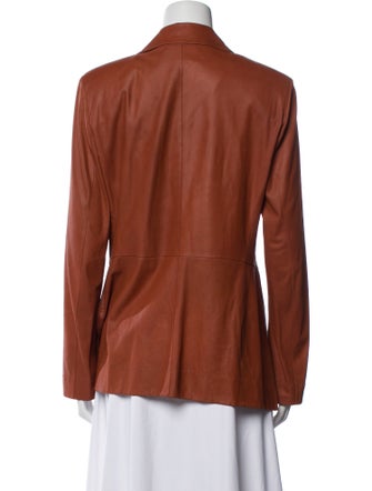 Escada Goat Leather Blazer