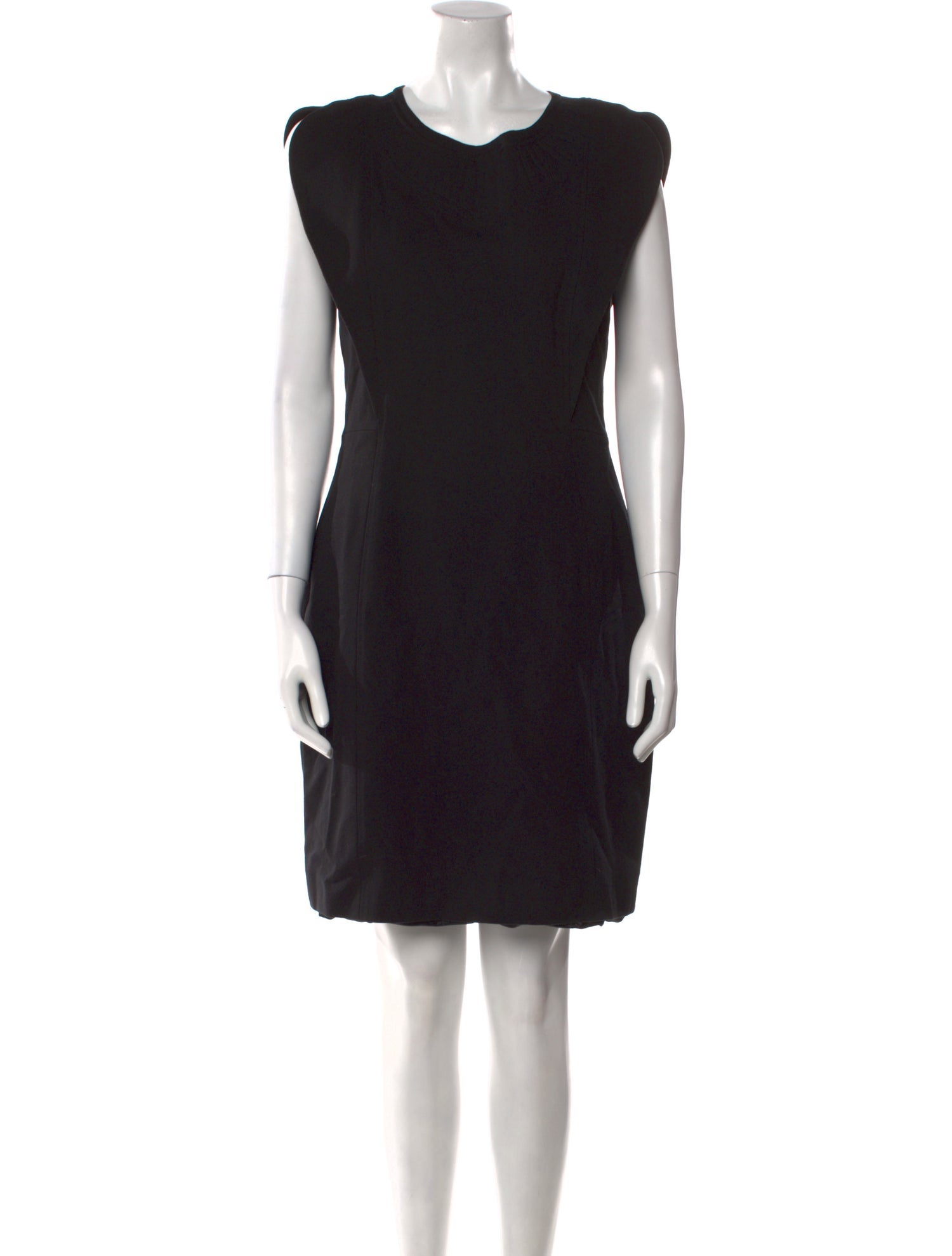 Escada Crew Neck Knee-Length Dress