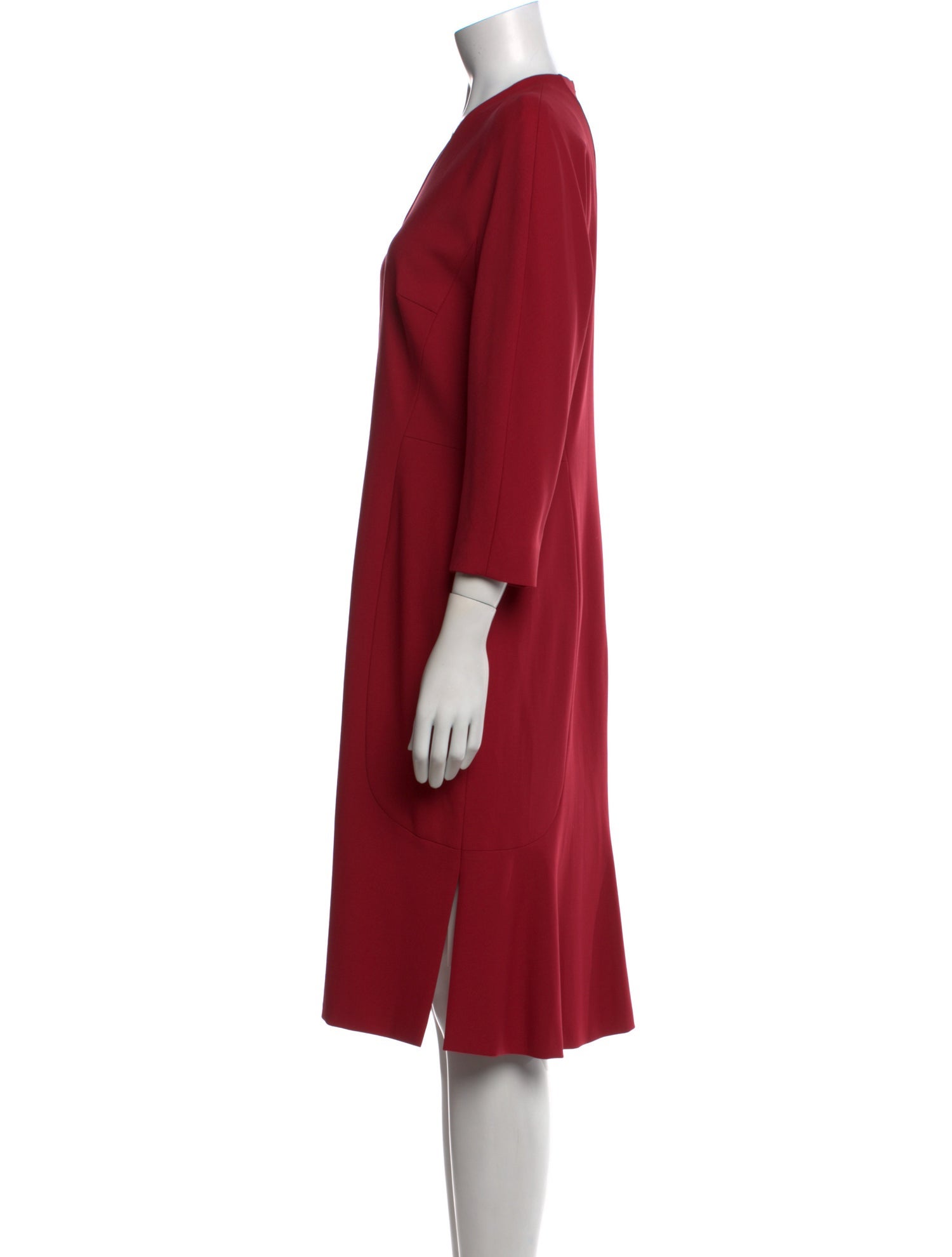 Escada Virgin Wool Midi Length Dress w/ Tags