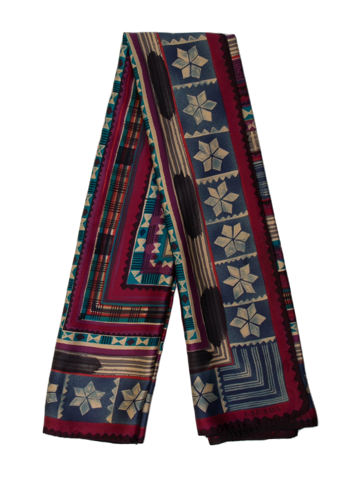 Escada Cashmere Printed Scarf