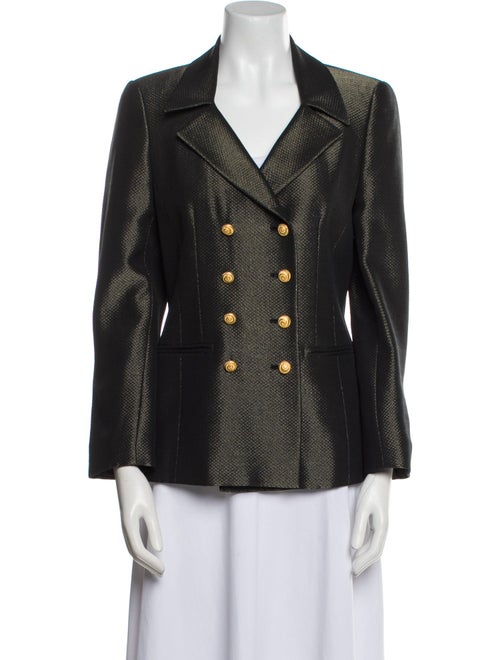 Escada Wool Striped Blazer