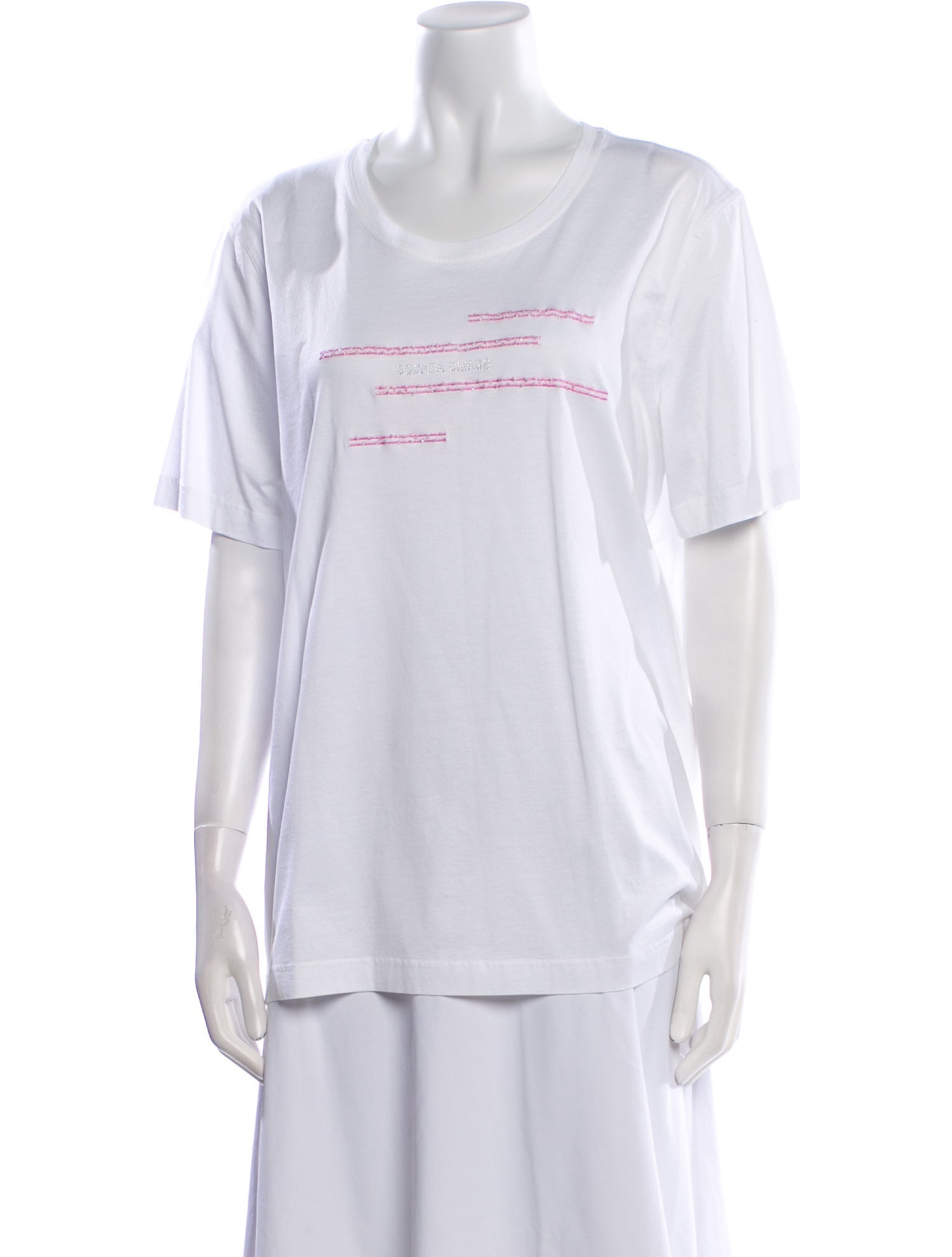 Escada Graphic Print Crew Neck T-Shirt