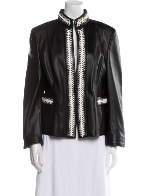 Escada Leather Evening Jacket