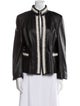 Escada Leather Evening Jacket