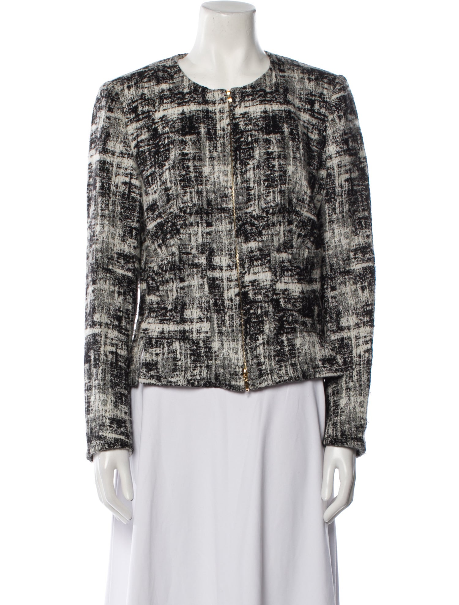 Escada Tweed Pattern Evening Jacket