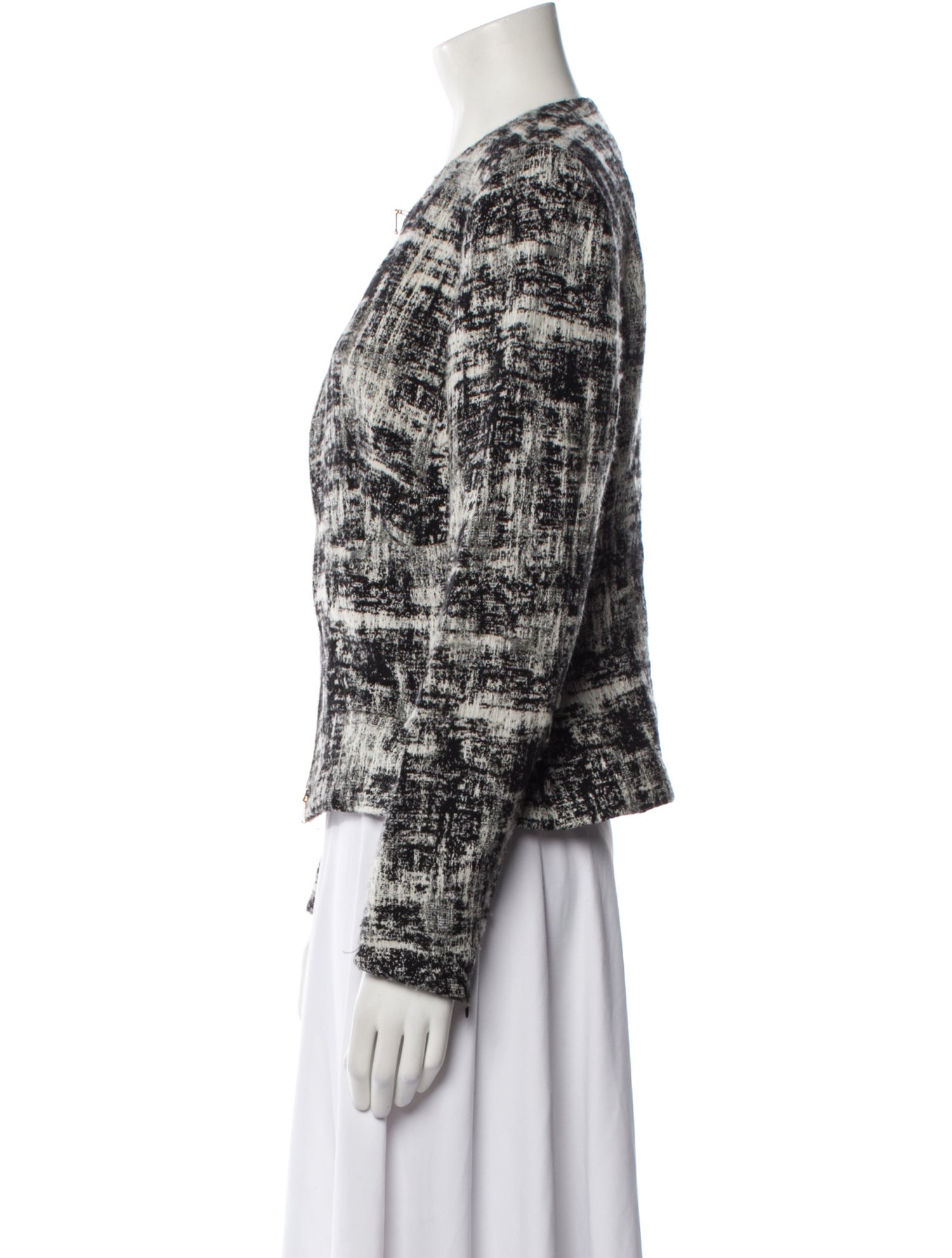 Escada Tweed Pattern Evening Jacket