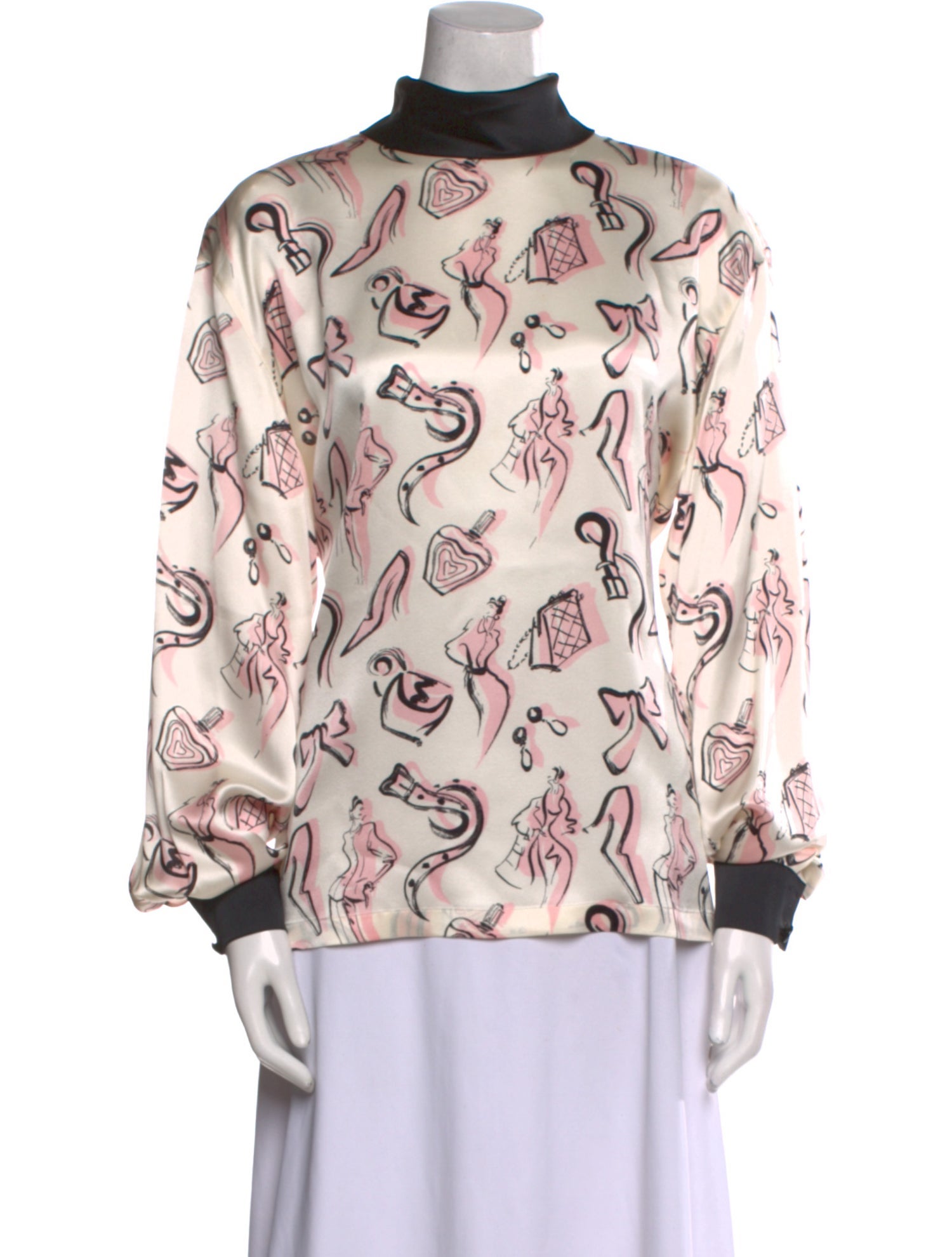Escada Silk Printed Blouse