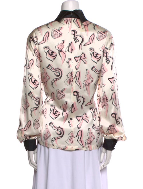 Escada Silk Printed Blouse