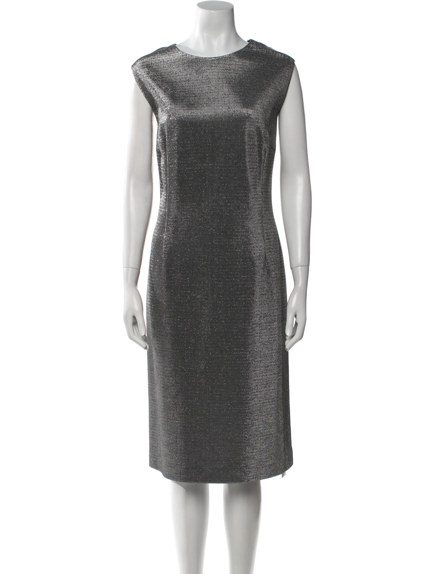 Escada Crew Neck Midi Length Dress w/ Tags