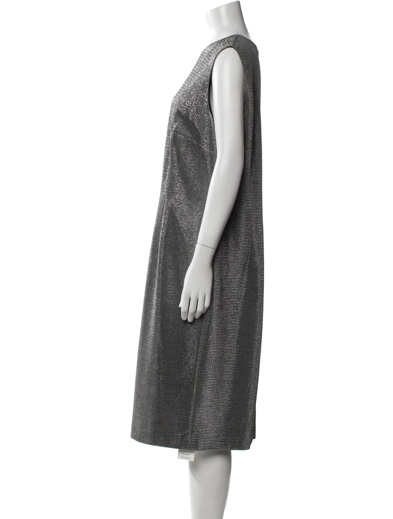 Escada Crew Neck Midi Length Dress w/ Tags