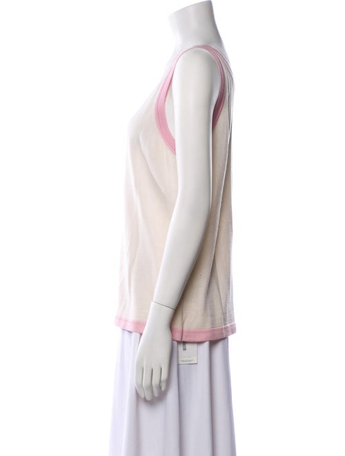 Escada Cashmere Scoop Neck Top