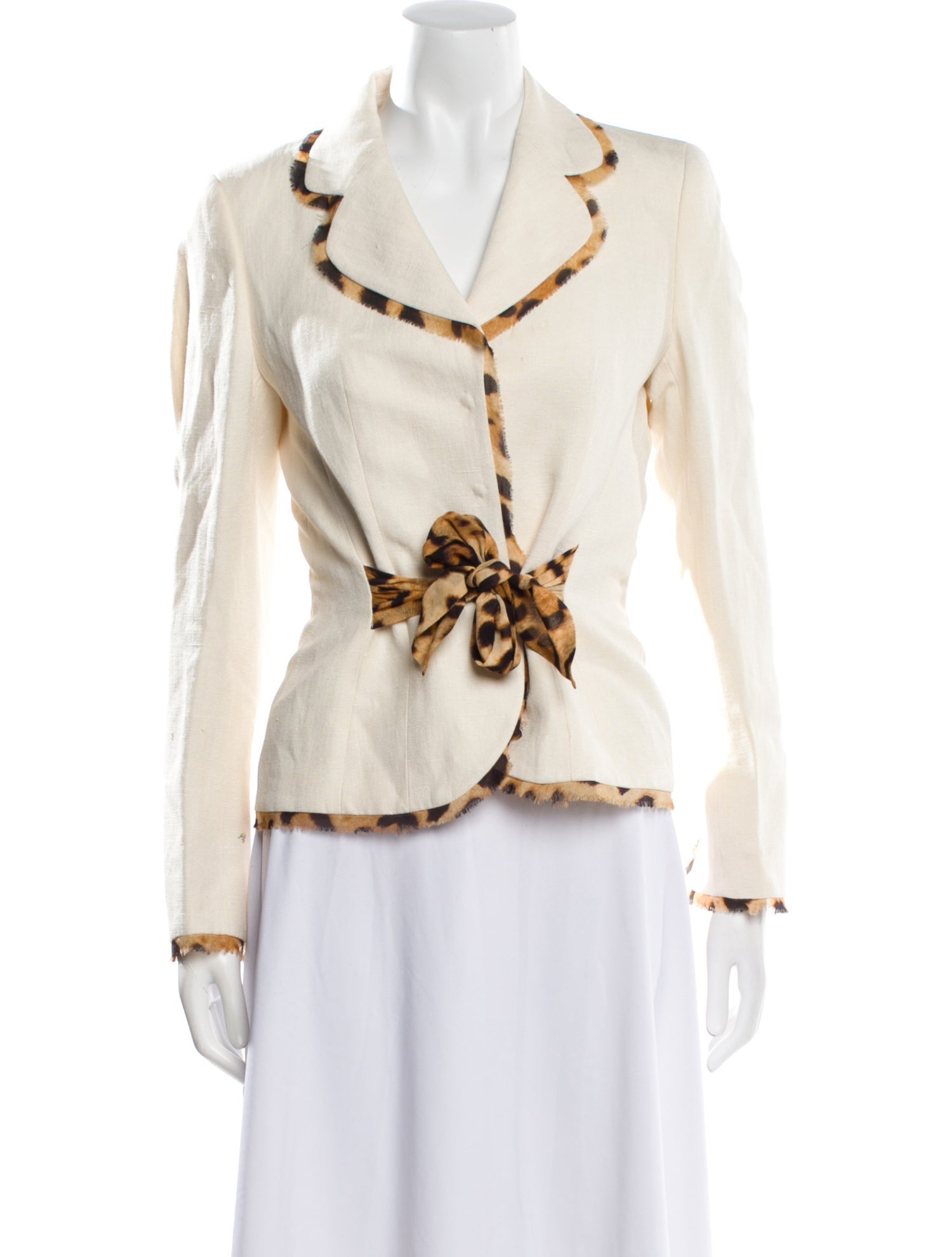 Escada Linen Evening Jacket