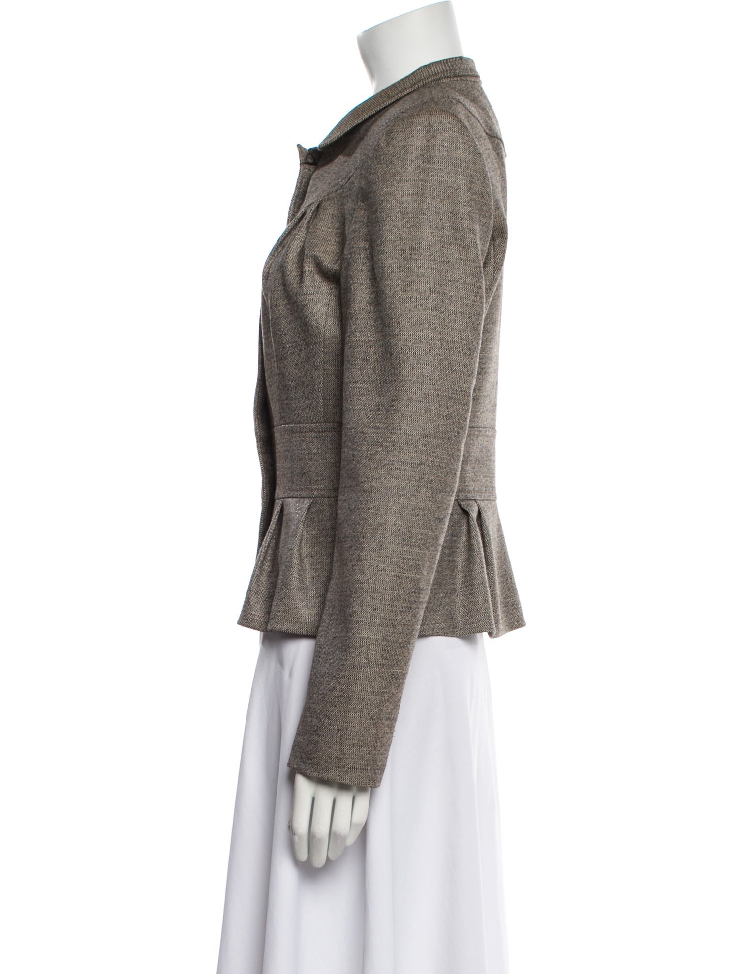 Escada Wool Tweed Pattern Evening Jacket w/ Tags