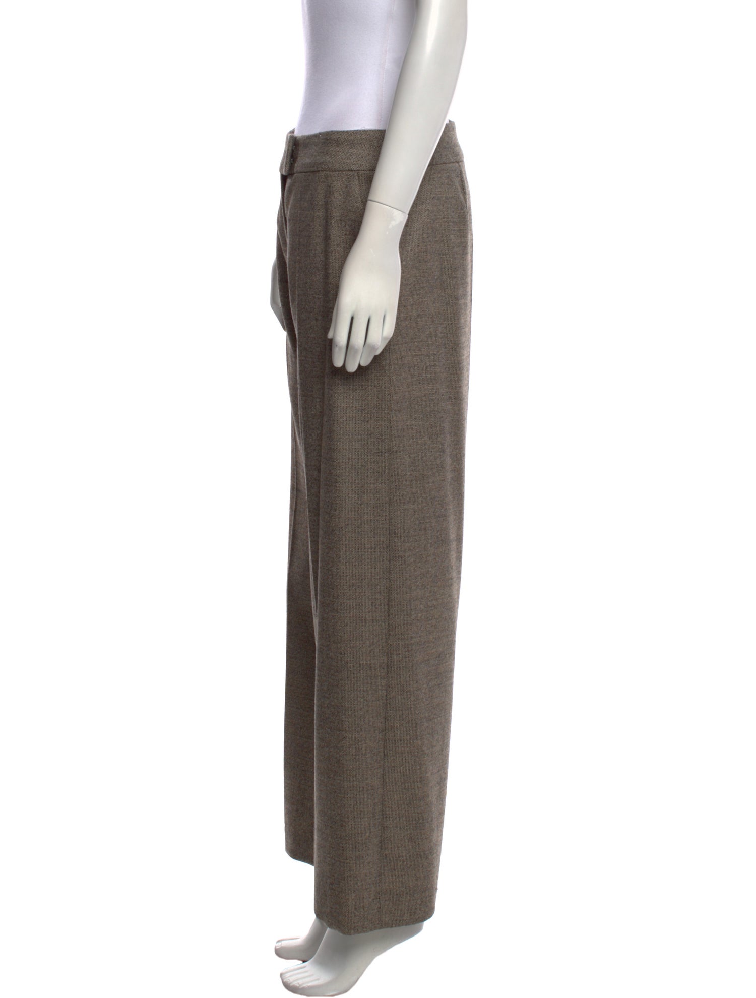 Escada Wool Wide Leg Pants