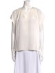 Escada Silk V-Neck Blouse