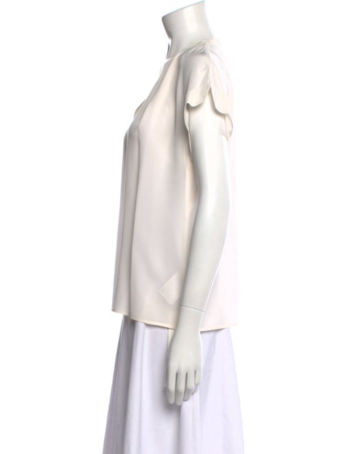 Escada Silk V-Neck Blouse