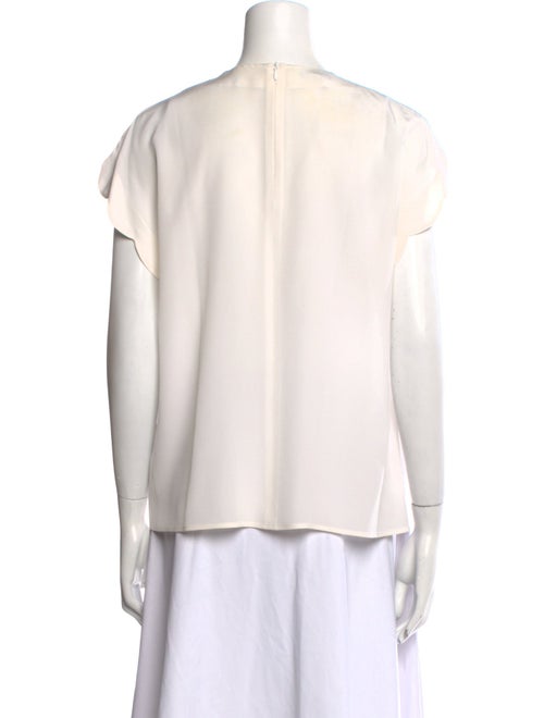 Escada Silk V-Neck Blouse