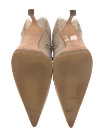 Escada Suede Moto Boots