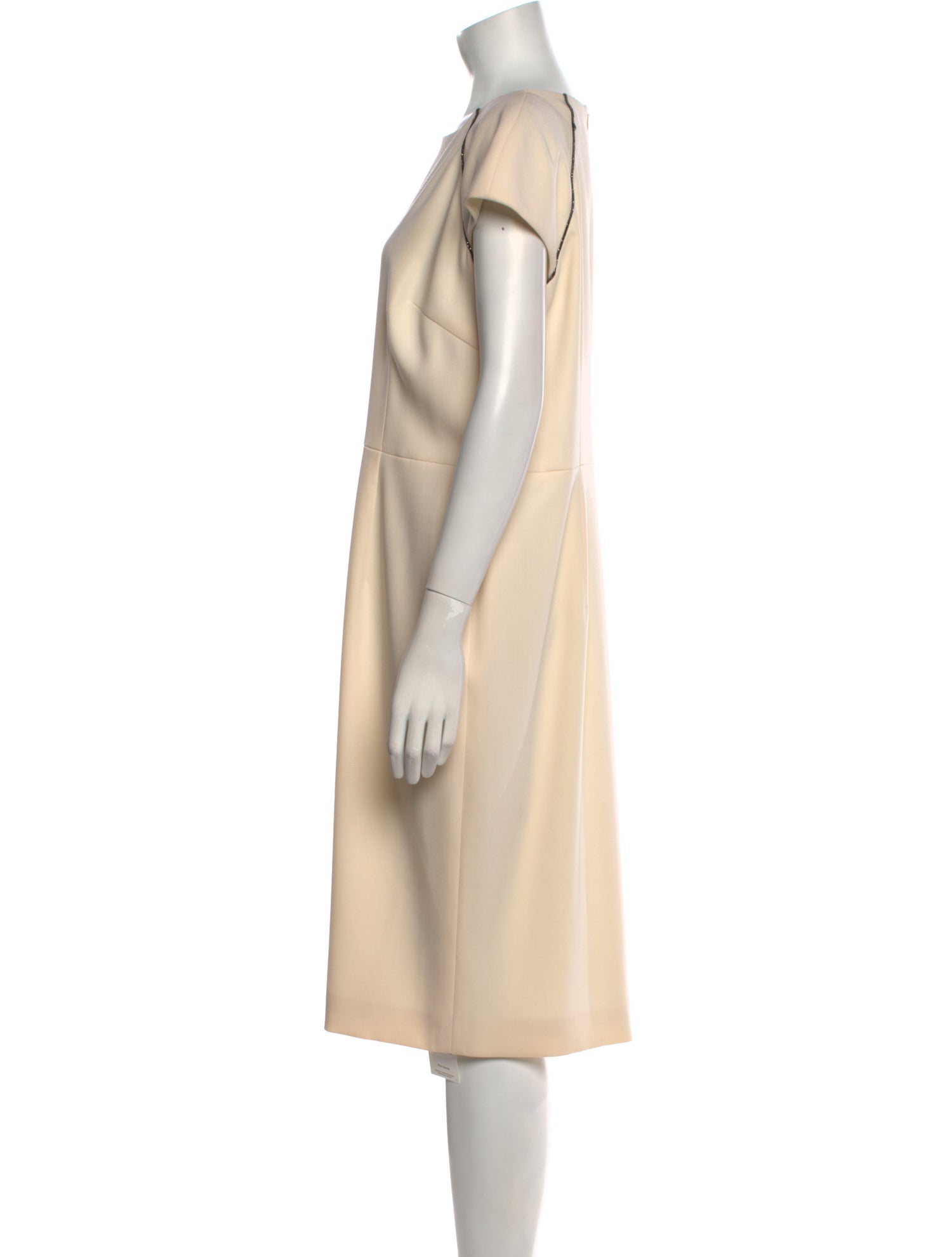Escada Virgin Wool Midi Length Dress