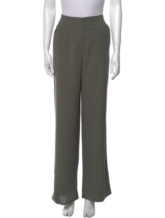 Escada Virgin Wool Wide Leg Pants