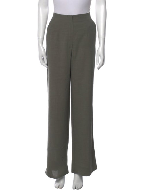 Escada Virgin Wool Wide Leg Pants