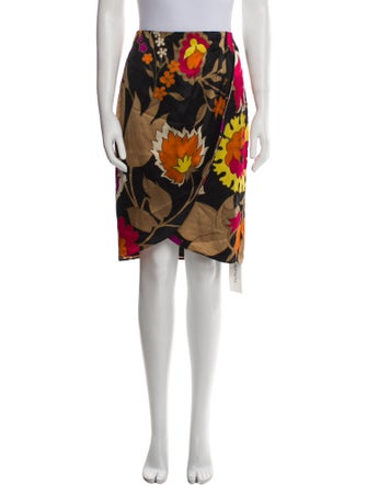 Escada Silk Knee-Length Skirt