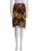 Escada Silk Knee-Length Skirt